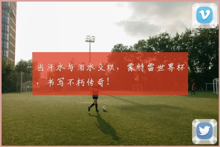 当汗水与泪水交织，蒙特雷世界杯，书写不朽传奇！